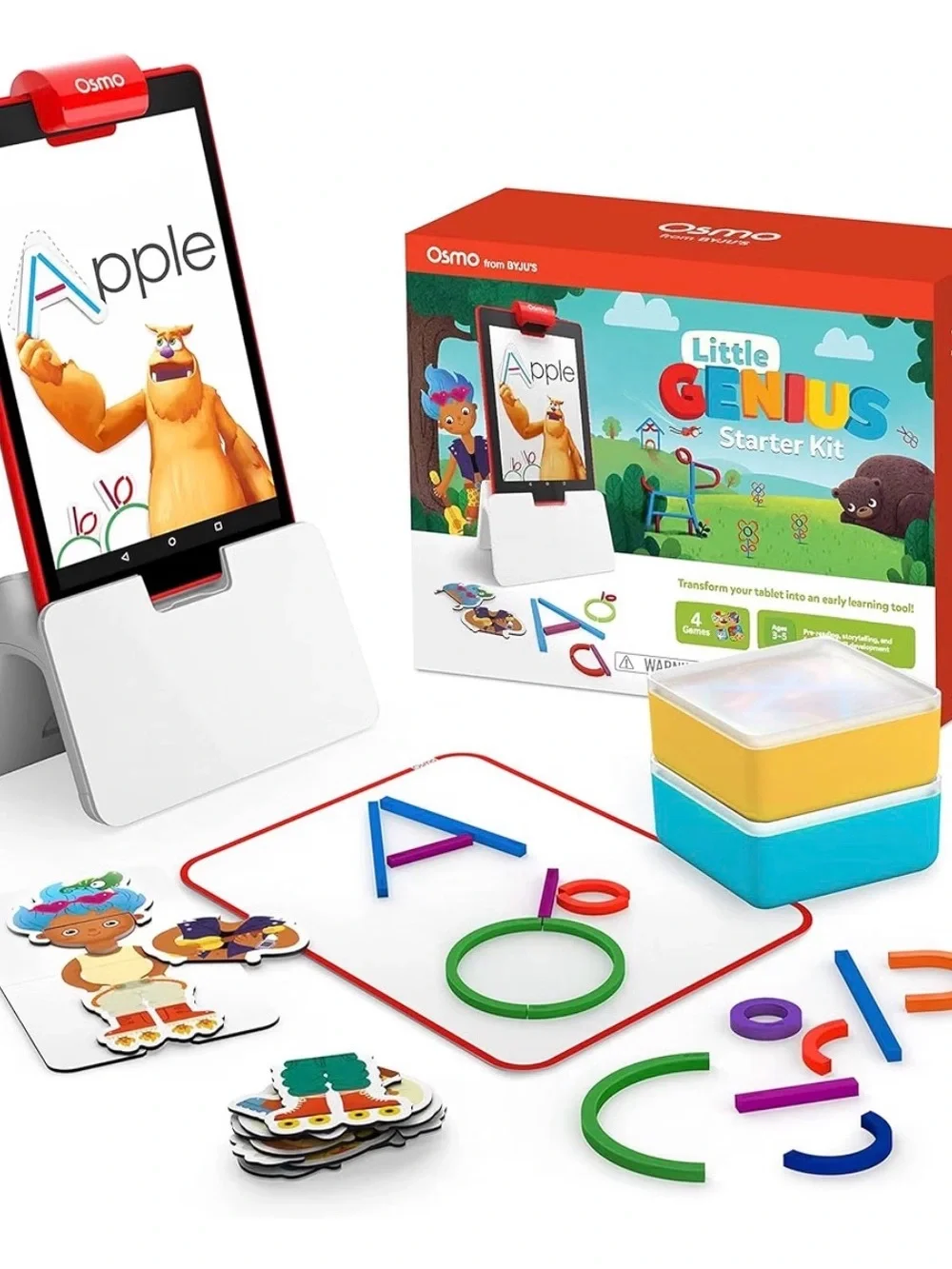 Osmo Little Genius Starter Kit Tablet Learning Game - Green